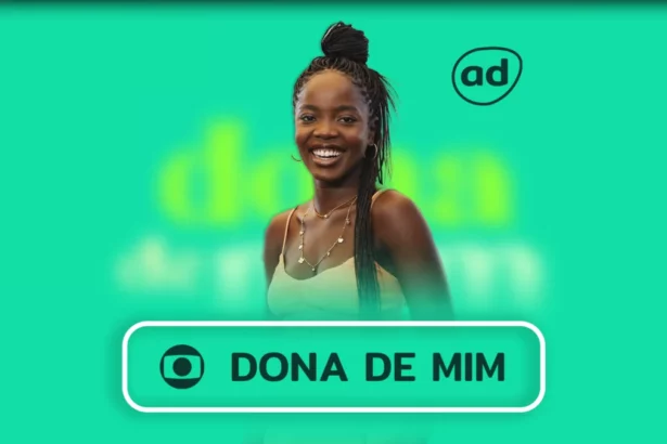 Protagonista da Dona de Mim na arte do resumo semanal