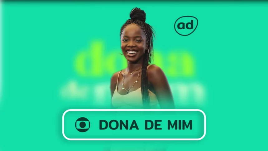 Protagonista da Dona de Mim na arte do resumo semanal
