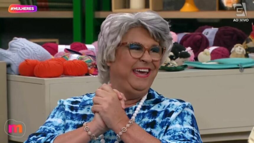 Guilherme Uzeda sorridente, como a Tia no Mulheres