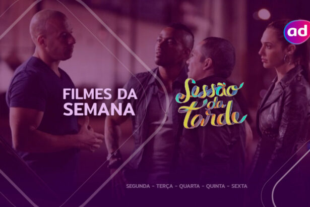 Filme Velozes e Furiosos 4 na arte da semana na Sessão da Tarde