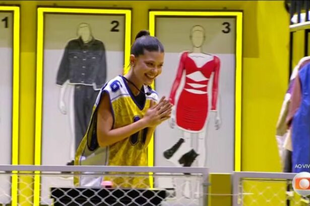 Vitória Strada na prova do líder do BBB 25