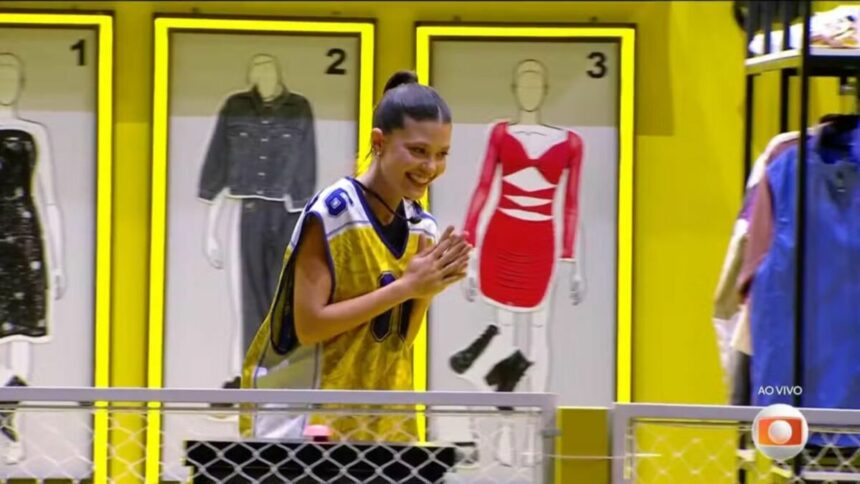 Vitória Strada na prova do líder do BBB 25
