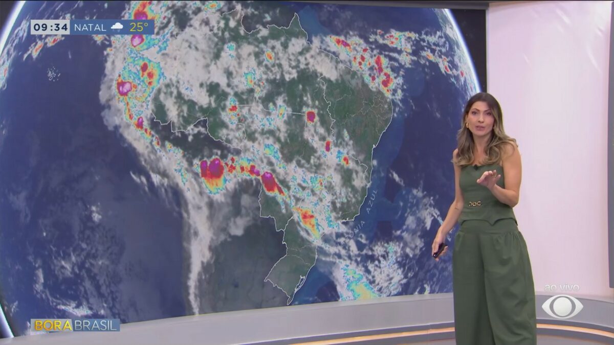 Patricia Rocha na nova Previsão do Tempo