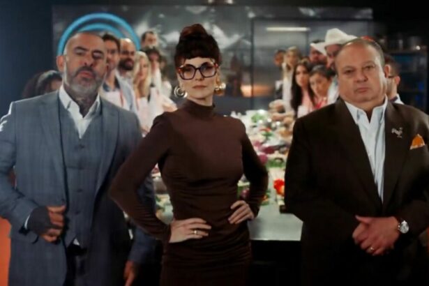 Jurados Erick Jacquin, Helena Rizzo e Henrique Fogaça na abertura do MasterChef Brasil 2025