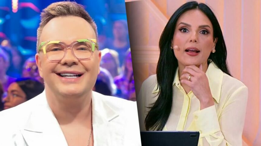 Felipeh Campos e Márcia Dantas em uma montagem