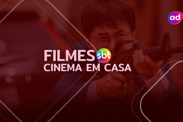 Arte Gráfica dos filmes do Cinema em Casa com a capa de Agentes Vanguard