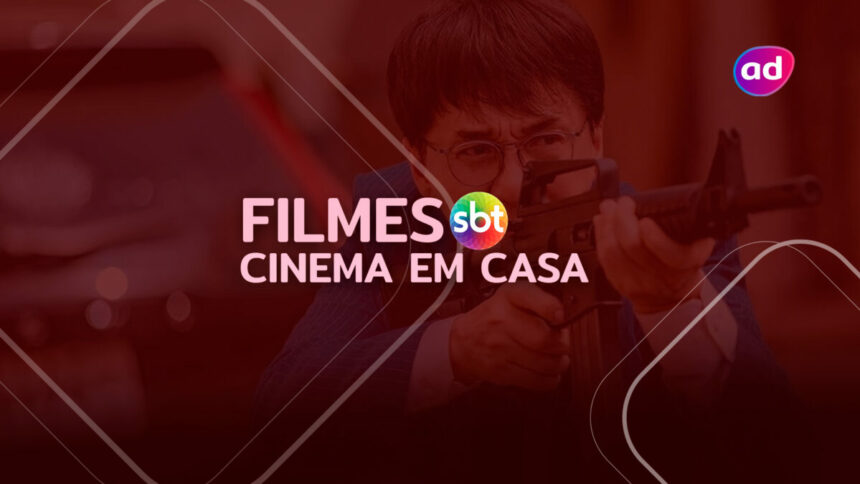 Arte Gráfica dos filmes do Cinema em Casa com a capa de Agentes Vanguard