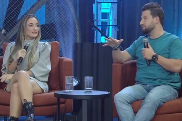 Gi e Eros Prado em trecho do Quebra Power