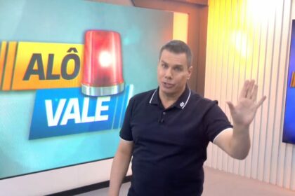 Giuliano Marcos em trecho do Alô Vale