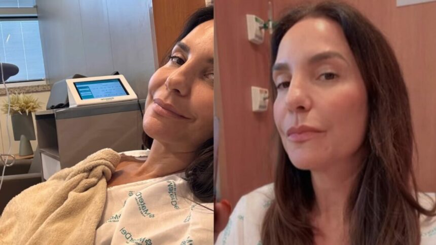 Ivete Sangalo em trechos no hospital