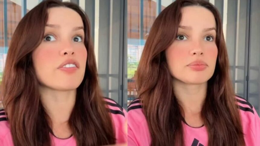 Juliette, através dos stories do Instagram, falando sobre sua crise de ansiedade