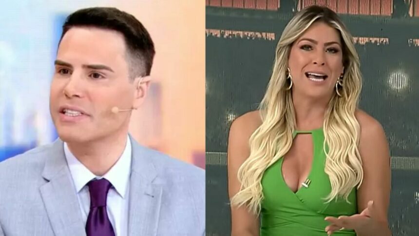 Luiz Bacci e Renata Fan em uma montagem