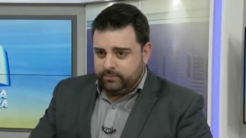 Macedão da Chinelada no estúdio da Rede Massa em Londrina