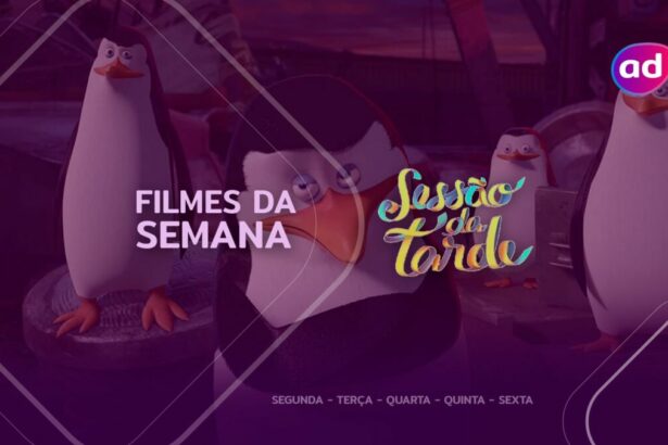 Filme Madagascar 3: Os Procurados na arte da semana da Sessão da Tarde