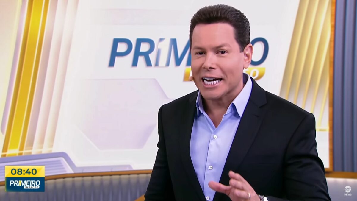 Marcão do Povo no cenário do Primeiro Impacto