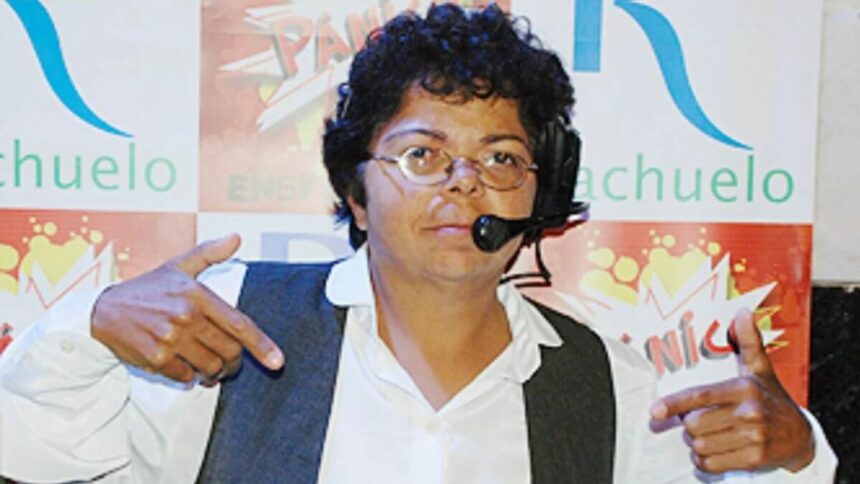 humorista Mônica Vital, como a Marleninha Matos do Pânico