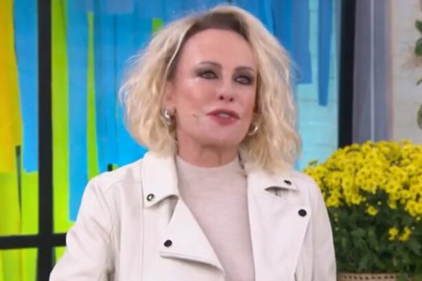Ana Maria Braga emocionada no Mais Você