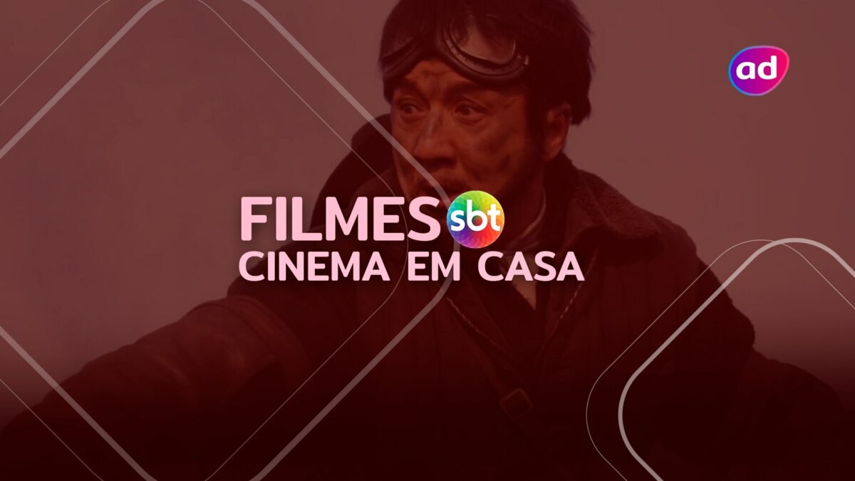 Filme Esquadrão Tigre na arte do Cinema em Casa no SBT