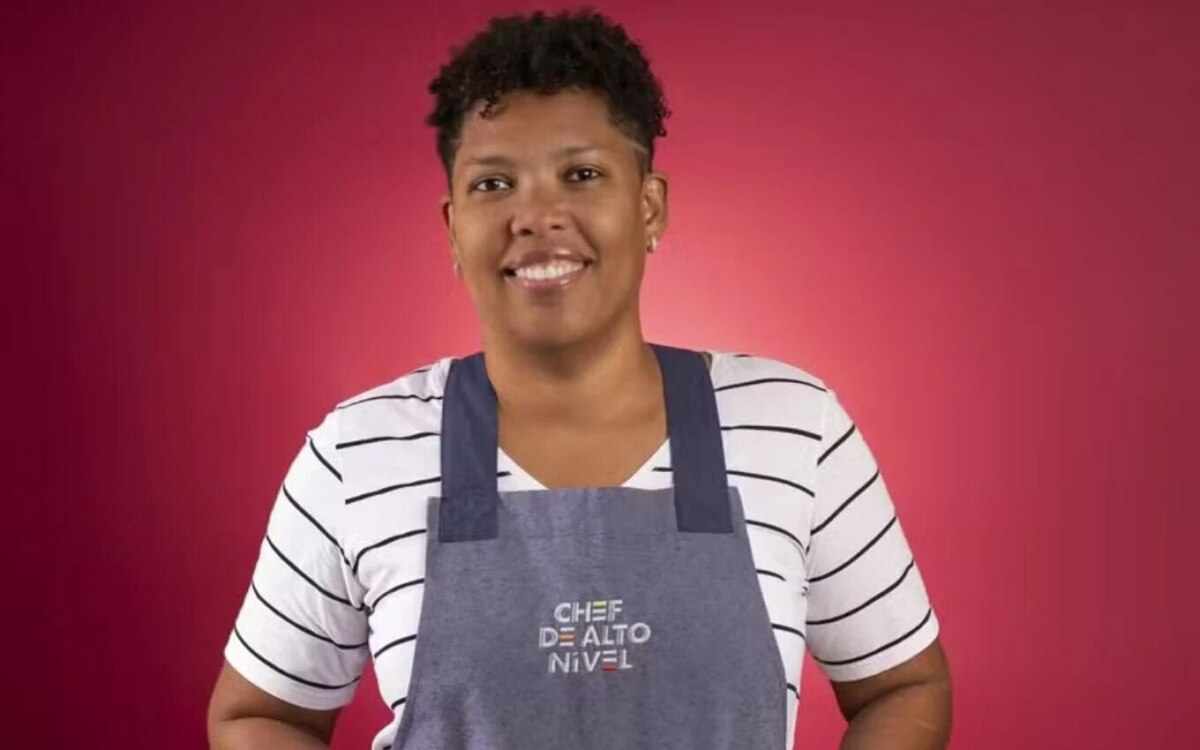 Flan Souza participante do reality Chef de Alto Nível