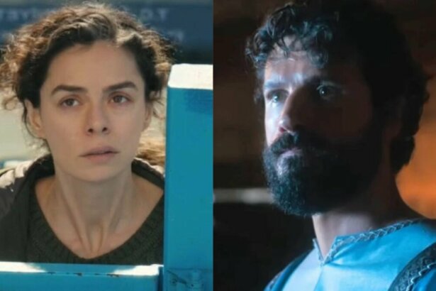 Força de Mulher e Paulo em uma montagem, com trechos de capítulo