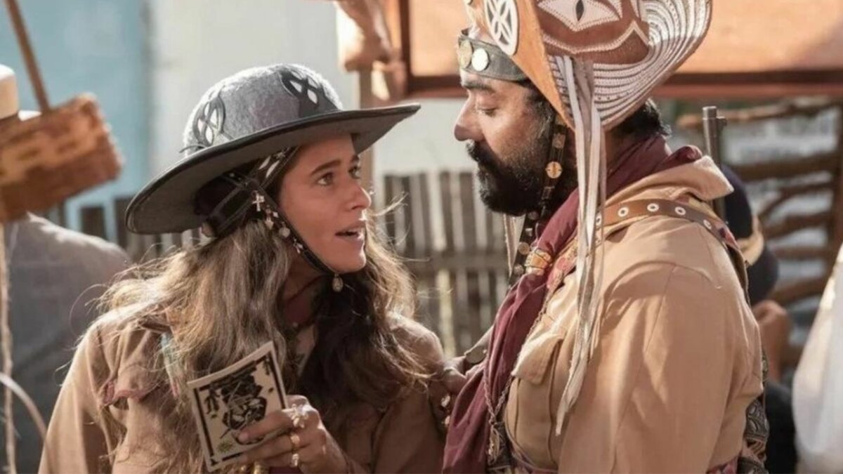 Isadora Cruz e Thomas Aquino são os protagonistas de 'Guerreiros do Sol', na nova produção do Globoplay Novelas