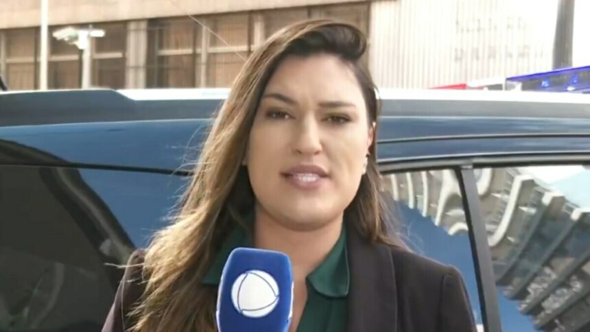 Marina Caixeta, repórter da RECORD, contou detalhes da tentativa de assalto