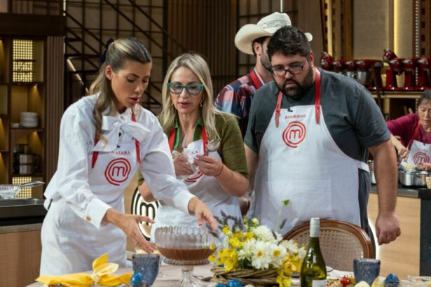 Naiara, Daniela, André e Rodrigo formam uma das equipes do MasterChef Brasil