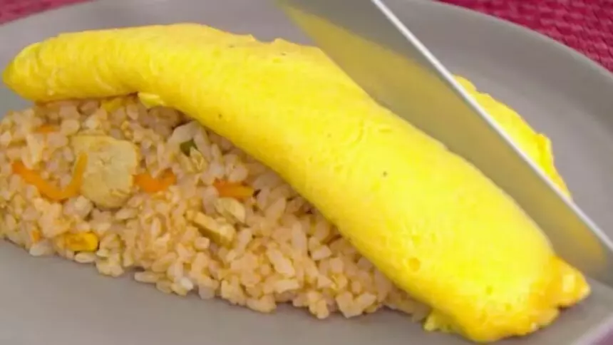 Receita de Omurice da chef Kikue Hirame no Mais Você