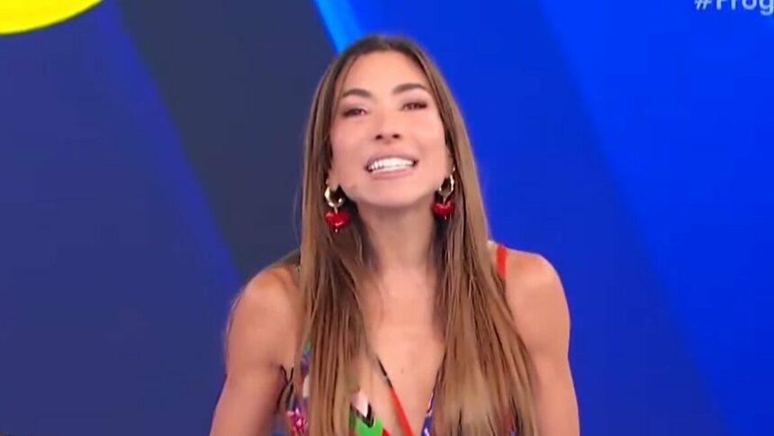Patricia Abravanel em trecho do sorteio da Tele Sena São João