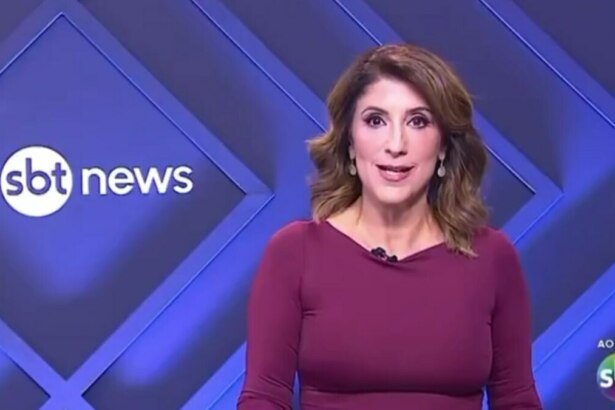 Simone Queiroz em trecho do Plantão SBT News