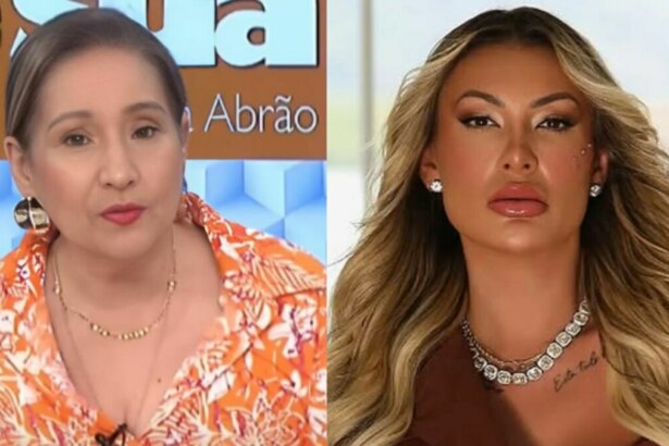 Sonia Abrão e Andressa Urach em uma montagem