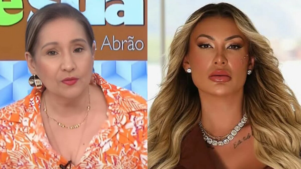 Sonia Abrão e Andressa Urach em uma montagem