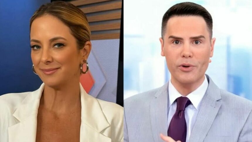 Ticiane Pinheiro e Luiz Bacci em uma montagem