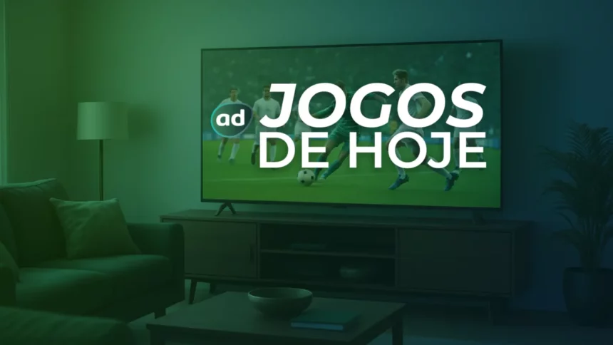 Logo da programação de Jogos de Hoje na TV