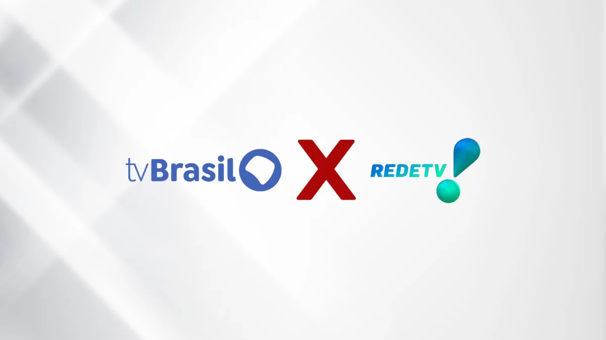 Logo da TV Brasil x RedeTV!