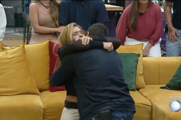 Adriana e Dhomini celebram vitória na Prova dos casais do Power Couple