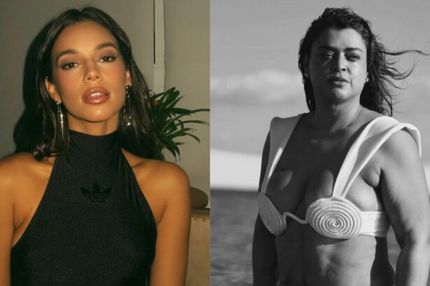 Alane Dias e Preta Gil em uma montagem