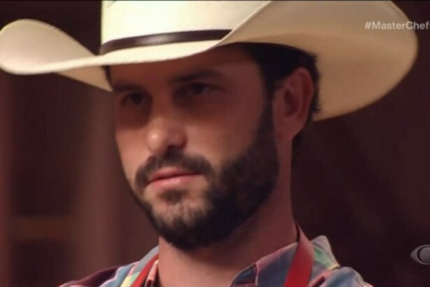 André no cenário do MasterChef