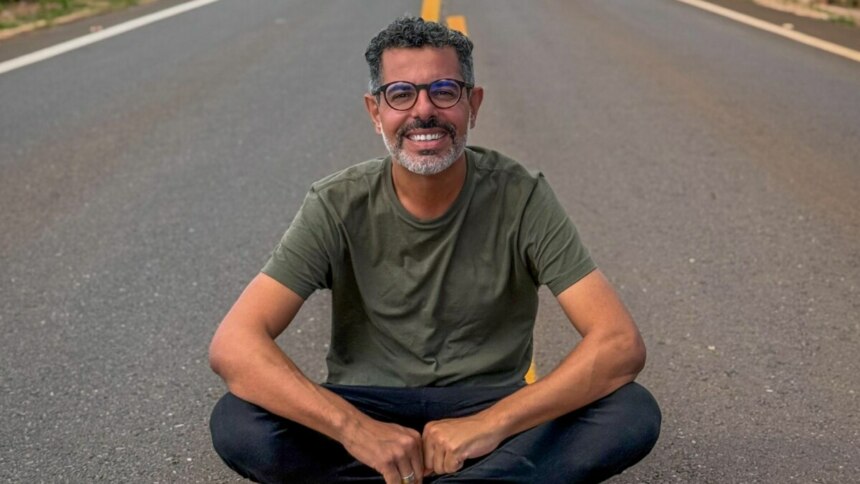 Chico Regueira em trecho do Globo Repórter na série sobre o centro do Brasil