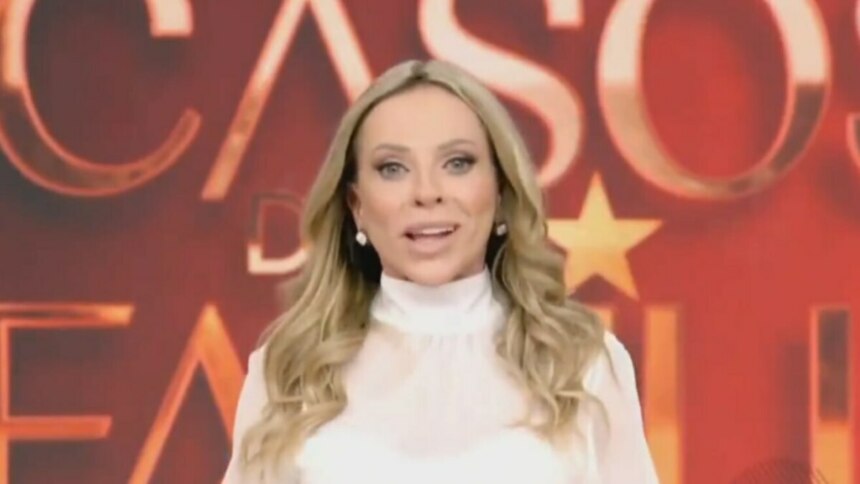 Christina Rocha em trecho da chamada da volta do Casos de Família