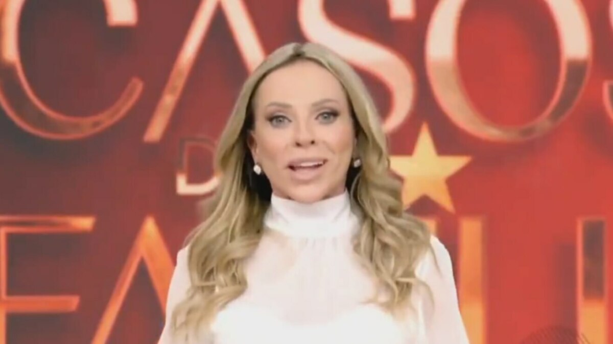 Christina Rocha em trecho da chamada da volta do Casos de Família