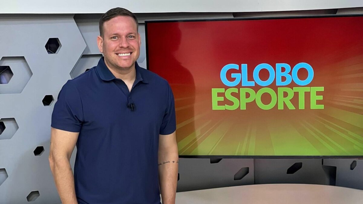 Danilo Alves em foto posada no Globo Esporte da afiliada da Globo na Paraíba