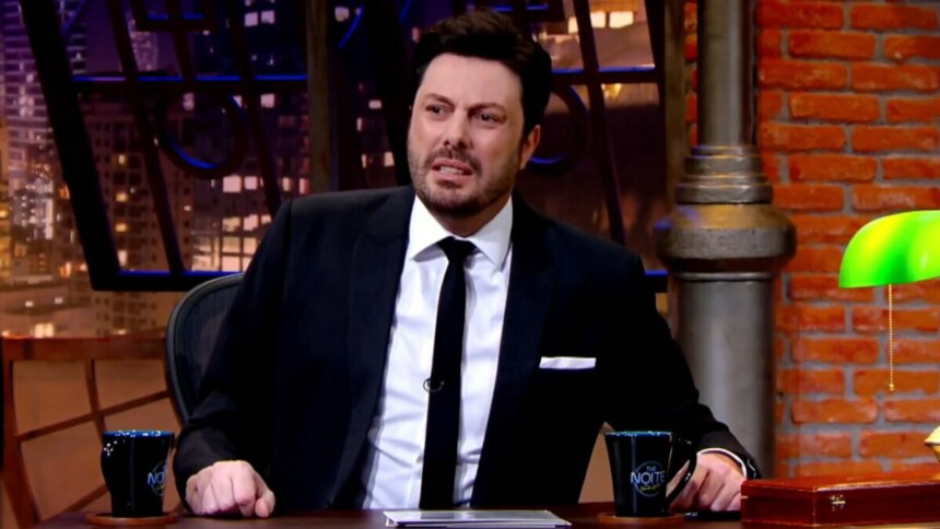Danilo Gentili homenageia e fala sobre Preta Gil no The Noite