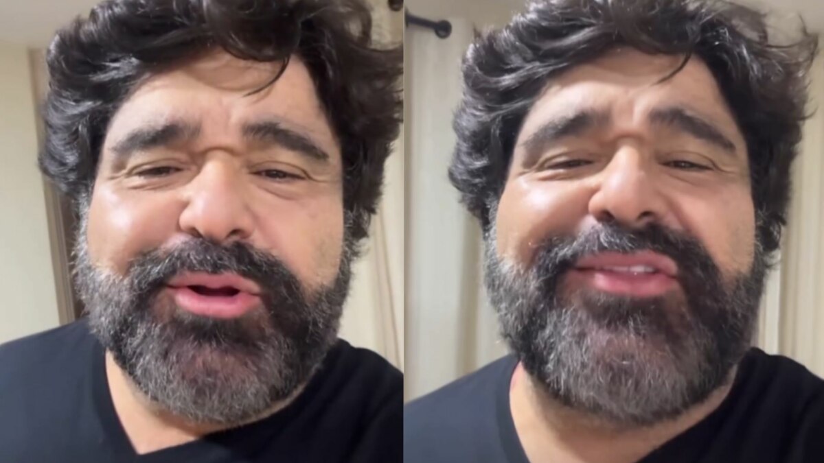 Fabiano Menotti, nos stories do Instagram, falando sobre acidente de carro na BR-040