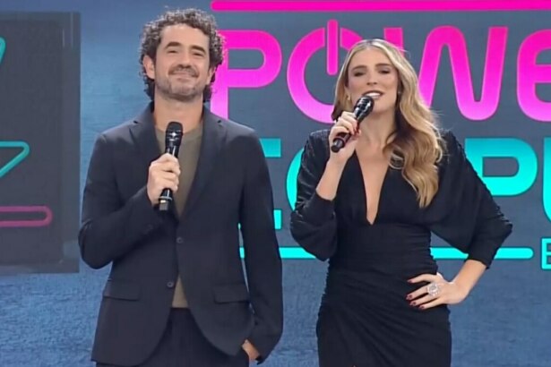Felipe Andreoli e Rafa Brites em trecho da Final Power Couple