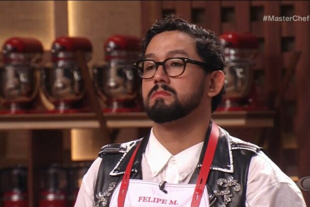 Felipe M. sendo desclassificado do MasterChef