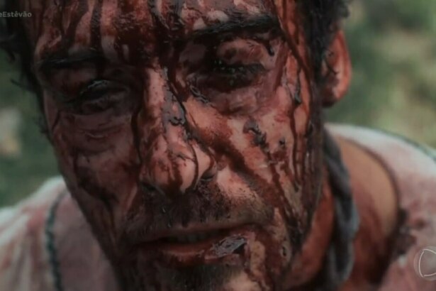 Rafael Dib em trecho do episódio Morte de Estevão em trecho da minissérie Paulo, O Apóstolo