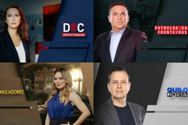 DOC Investigação, Patrulha das Fronteiras, Acumuladores e Quilos Mortais em montagem na nova programação da RECORD