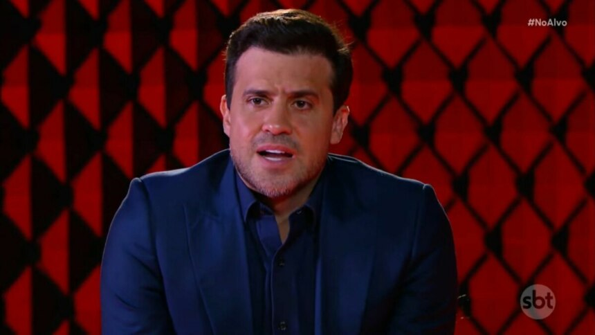 Pablo Marçal, em trecho da estreia do No alvo, falando sobre a cadeirada de Datena