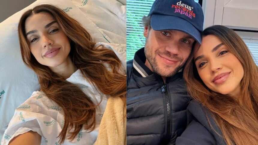 Paula Amorim e Breno Simões, em trecho do relato sobre a nova perda gestacional